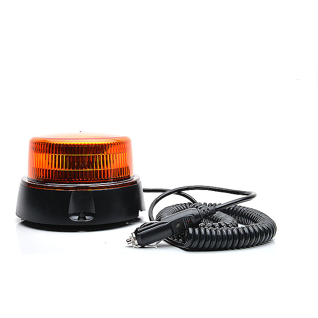 TrendTime - LED Rundumleuchte Orange Blitz&Drehen 30 LED 2835SMD 6W mit Magnet  12V - DC10-3