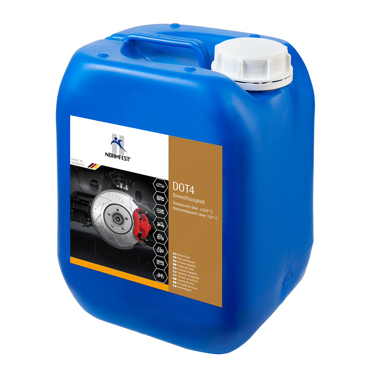 Bremsflüssigkeit Dot4 5 Liter von Normfest Bremsflüssigkeit Dot4 5 Liter von Normfest