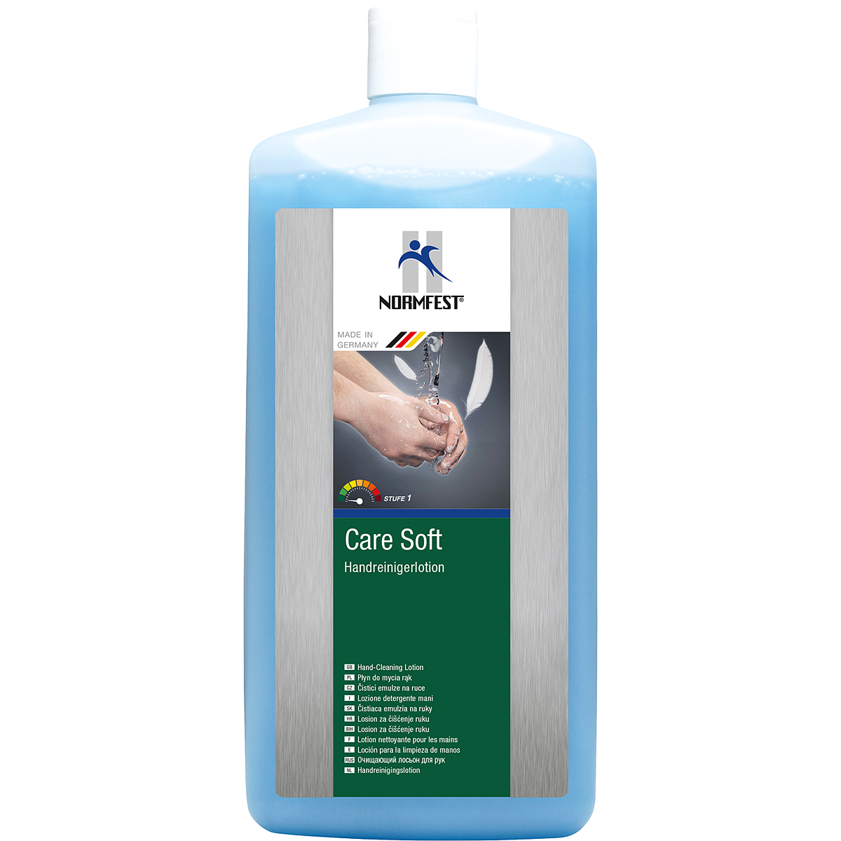 Normfest Aquano Sens Handreiniger 2 Liter – Hautschonende Handwaschpaste Für Spender, PH-neutral, Silikonfrei, Mit Walnussschalenmehl Für Sensible Haut