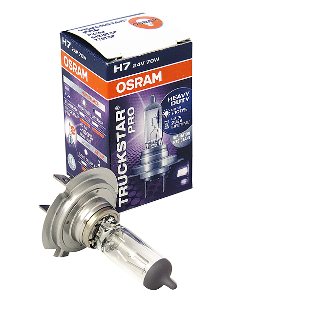 24V H7 Hauptscheinwerferlampe OSRAM Truckstar Pro HDLL