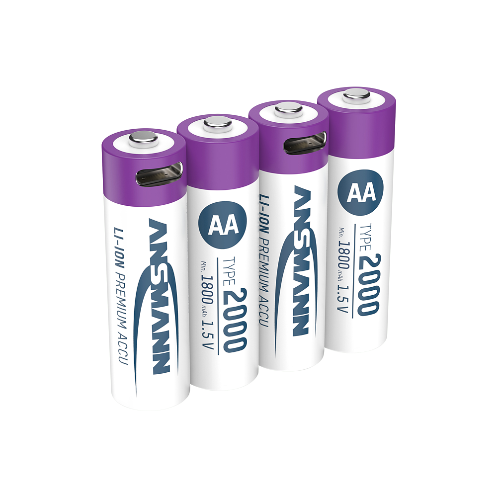 Li-Ion Akkus Mignon AA