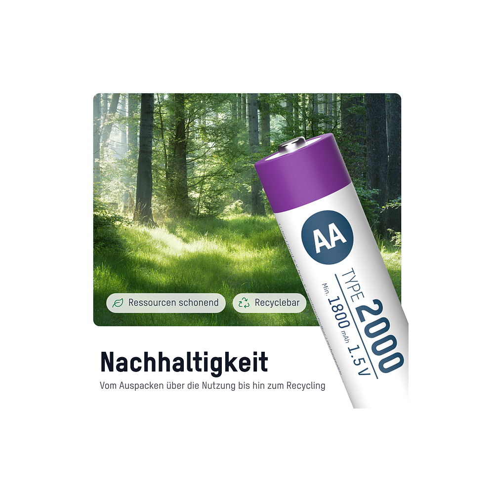 Li-Ion Akkus Mignon AA