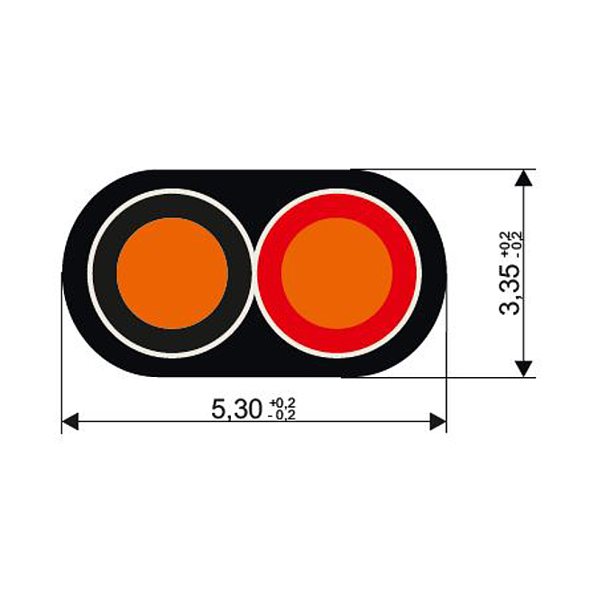 Fahrzeugleitungen doppelt isoliert, flach, FLYR