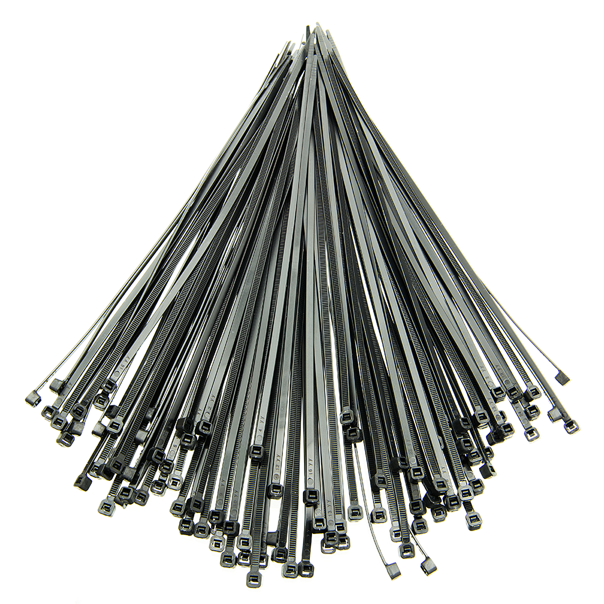 Kabelbinder Aus Nylon, 50 Stück, Weiß, 50 Cm Lang, Ultrastark & Selbstsichernd