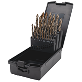 TITAN BOHRER-BOX 1,0-13,0 MM 25 tlg.
