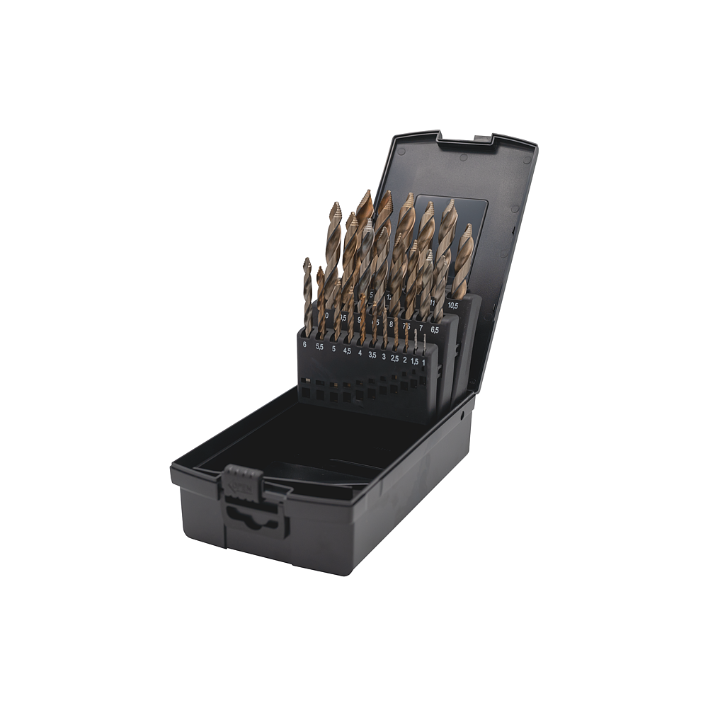 TITAN BOHRER-BOX 1,0-13,0 MM 25 tlg.