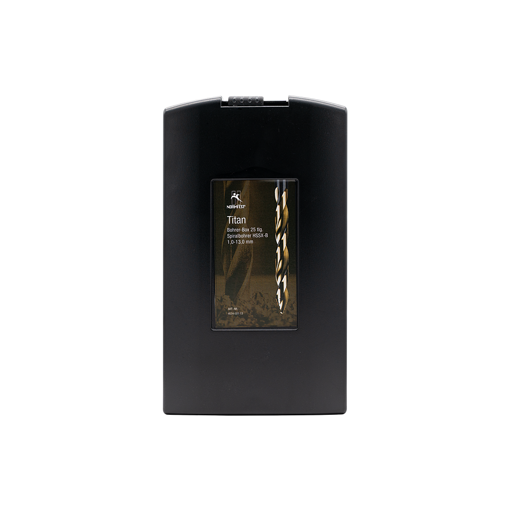 TITAN BOHRER-BOX 1,0-13,0 MM 25 tlg.