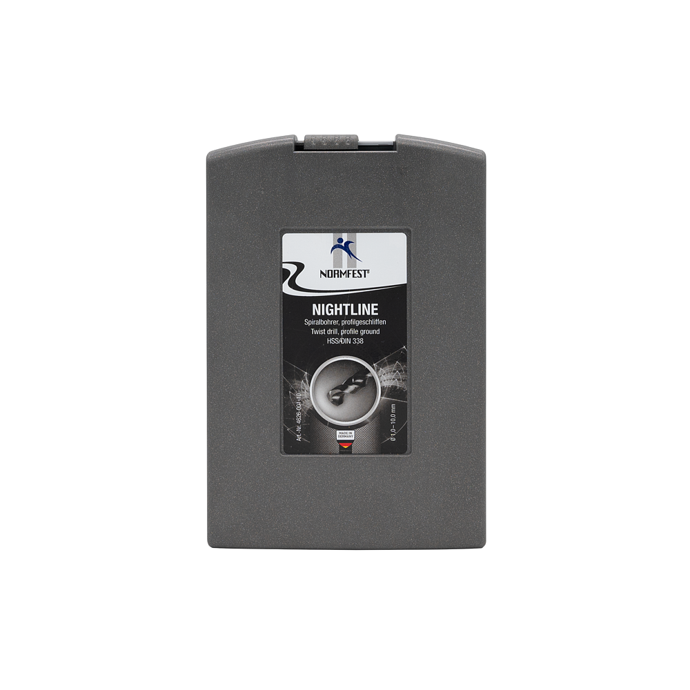 Night Line HSS-Spiralbohrerbox 1,0-10,0mm