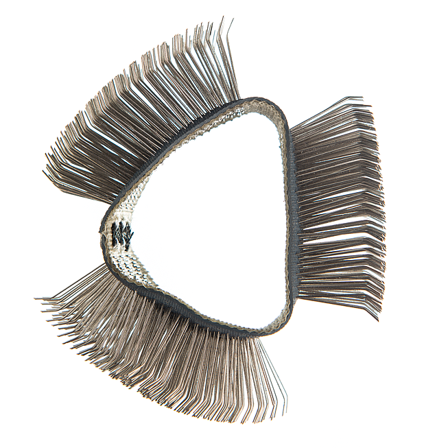 Bürstenband Edelstahl MBX