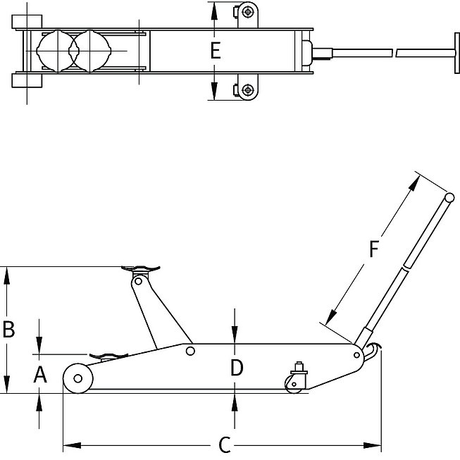 Rangierheber 10T-C