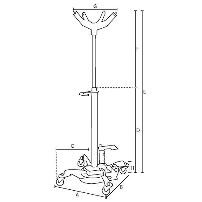 Getriebeheber Hydraulik