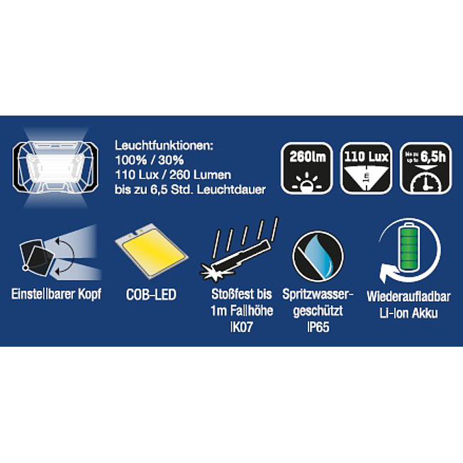 LED Stirnlampe HL 260S