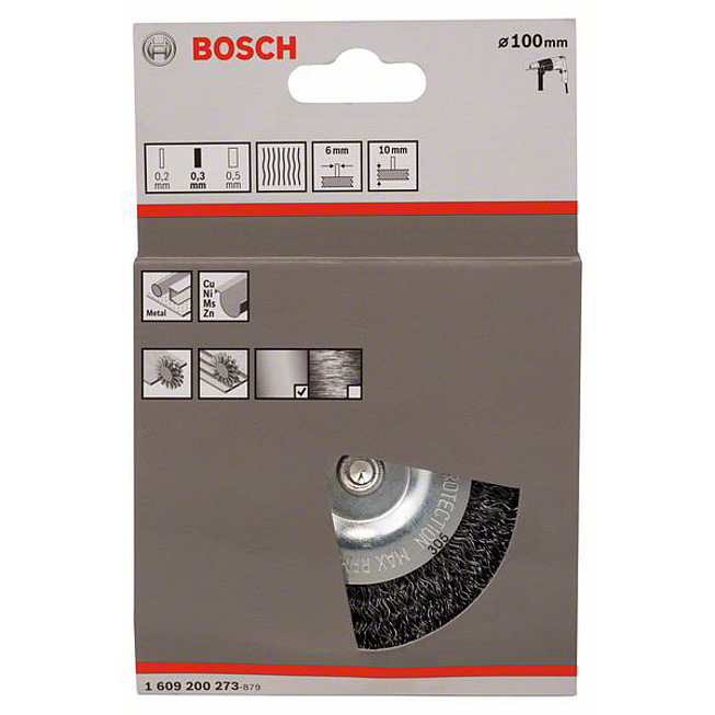 1 mm 8 mm 100 mm Scheibenbürste 4500 U// min Nylon mit Korund