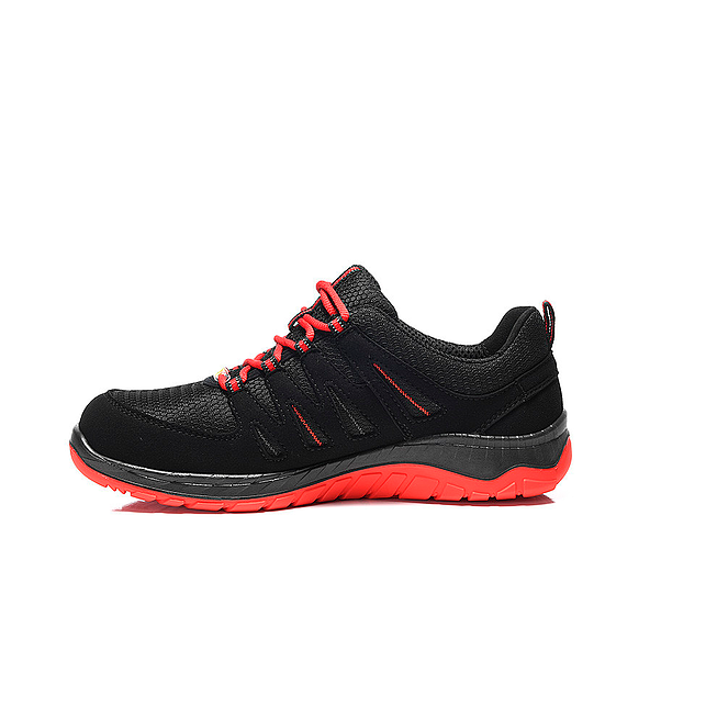 Elten Sicherheitsschuhe S3 Maddox Black-Red Low ESD