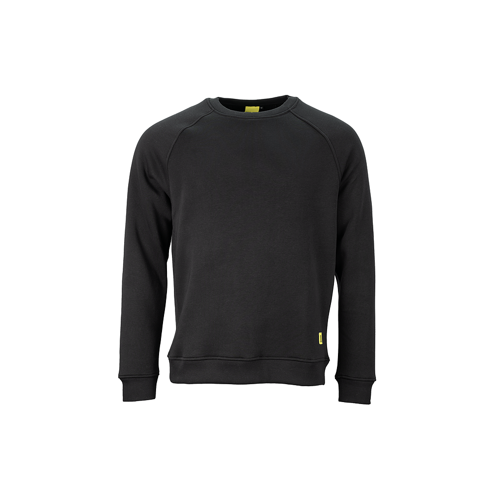 Rundhals-Sweatshirt schwarz XL