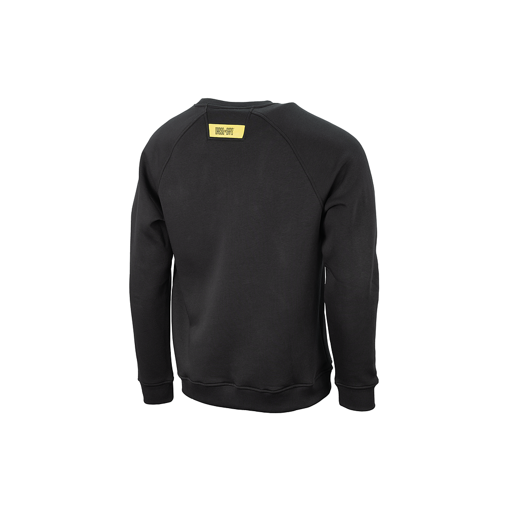 Rundhals-Sweatshirt schwarz XL