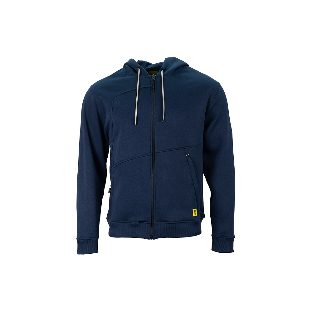 Zip-Sweatjacke mit Hoodie marine XL