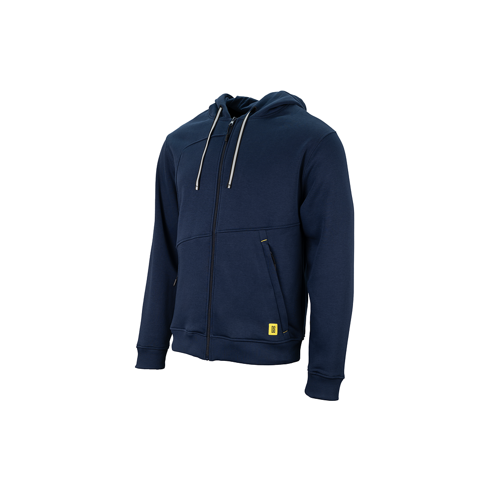 Zip-Sweatjacke mit Hoodie marine XL