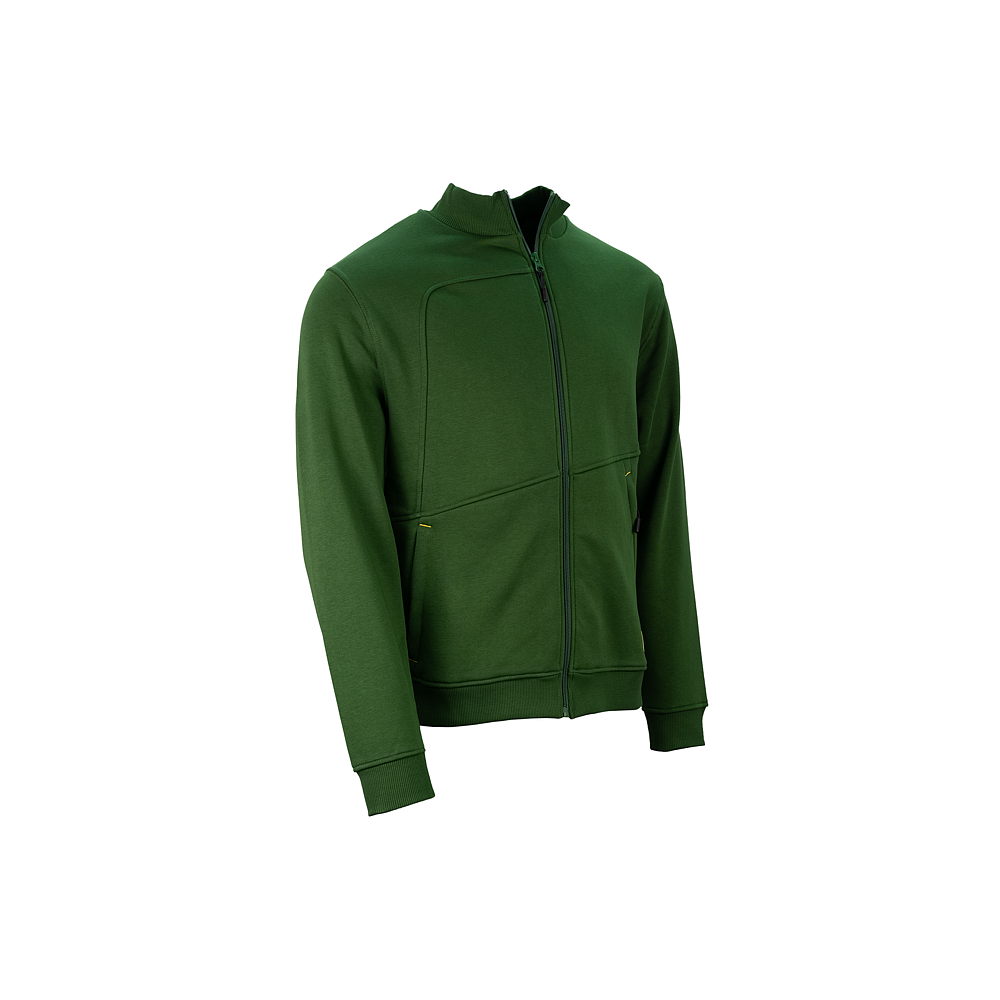 Zip-Sweatjacke grün XL