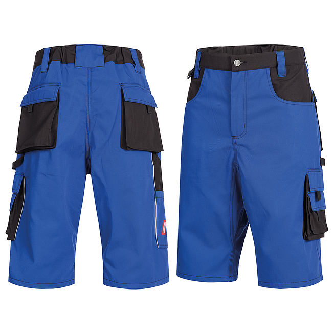 Arbeitsshorts blau/schwarz 68
