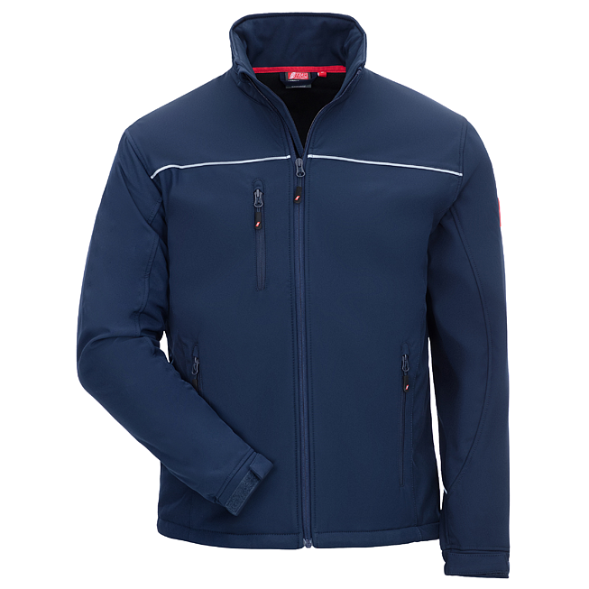 Softshelljacke Herren blau/schwarz XL