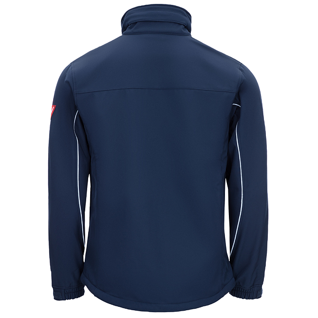 Softshelljacke Herren blau/schwarz XL