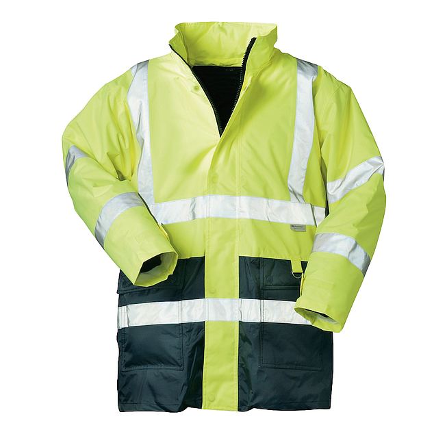 Warnschutz-Parka neongelb XXL