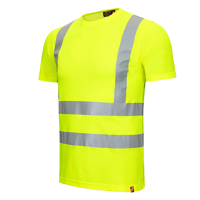 Warnschutz- T-Shirt neongelb S