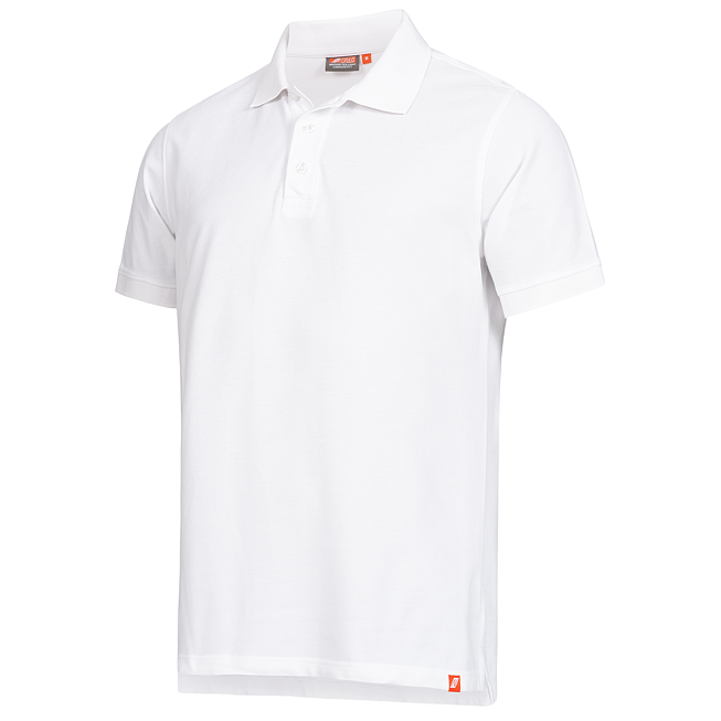Herren Polo-Shirt Basic weiss