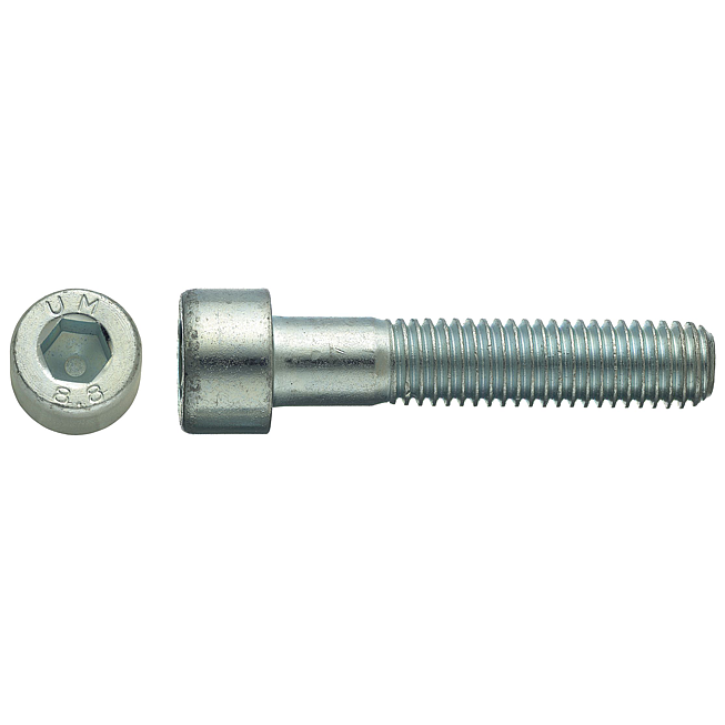 Zylinderschraube DIN 912 8.8 vz, ISK 2,5 M3 x 8