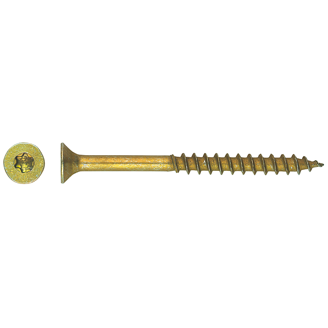 Spanplattenschraube Senkkopf gevz, TX 25 6,0 x 120/70