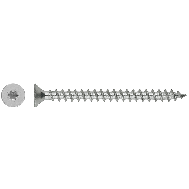 Spanplattenschraube Senkkopf vz, VG, TX 15 4,0 x 45