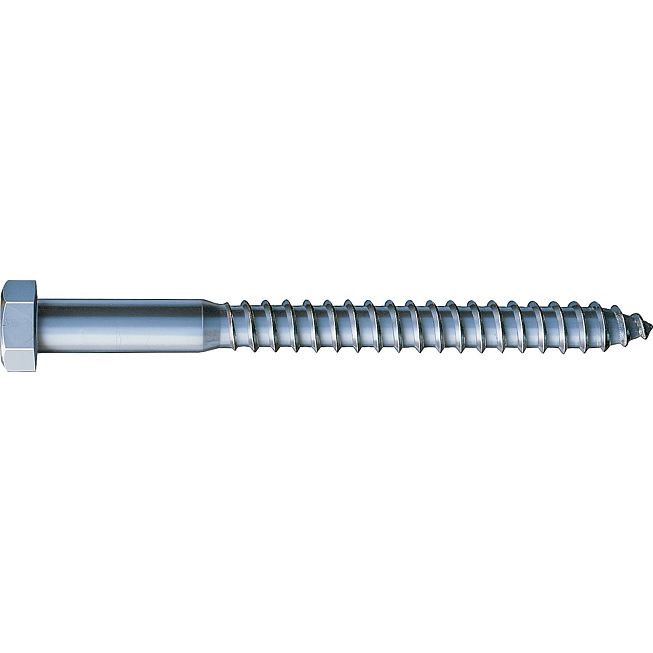 Holzschraube Sechskantkopf DIN 571 vz, SW 13 8 x 45