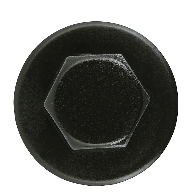 Kappen für Fassadenbauschraube RAL 9005, schwarz Ø 20 mm