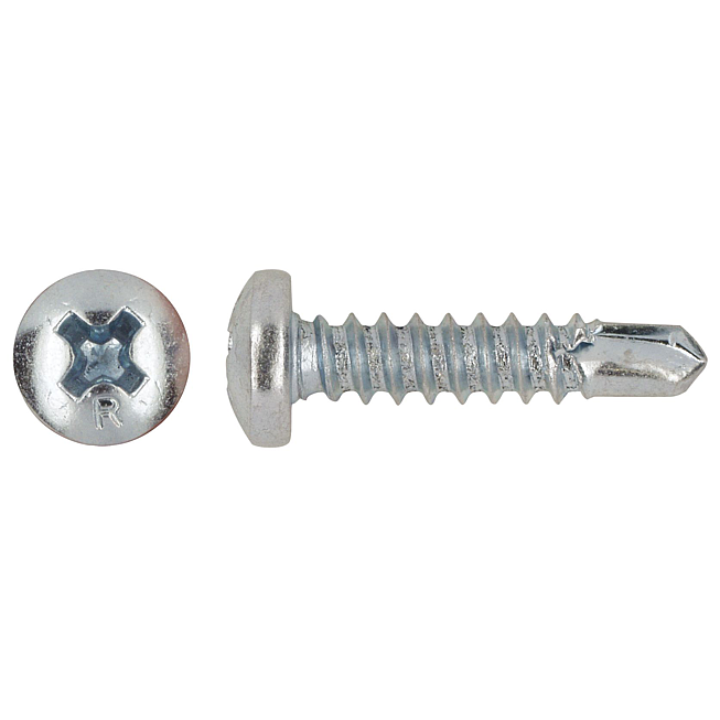 SeboX Bohrschraube Linsenkopf &auml;hnl. DIN 7504-N vz, H 2 4,2 x 13