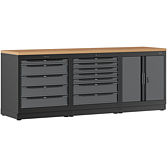 V6000-3P1XLD;SCHRANKWAND STARTER MODUL 700MM- HOLZ