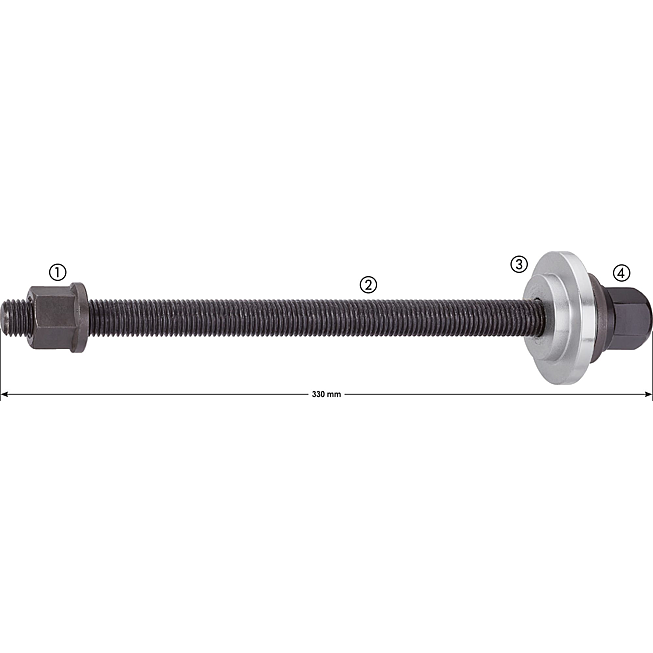 V2853;SPINDELSATZ MECH. RADLAGERWECHSEL