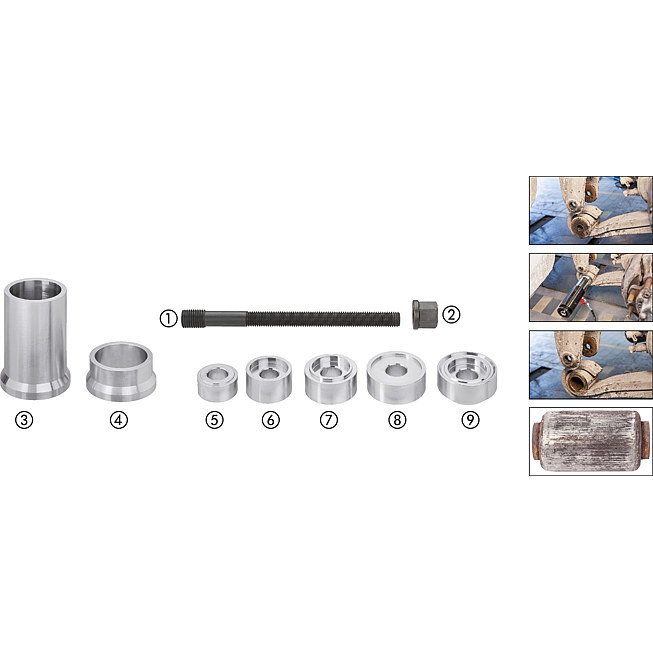 V4635;UNIVERSAL FEDERBUCHSEN-SATZ