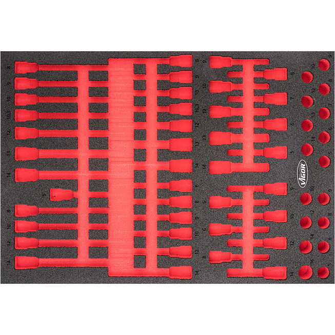 V6810-L;WEICHSCHAUMEINLAGE 3/3+,LEER