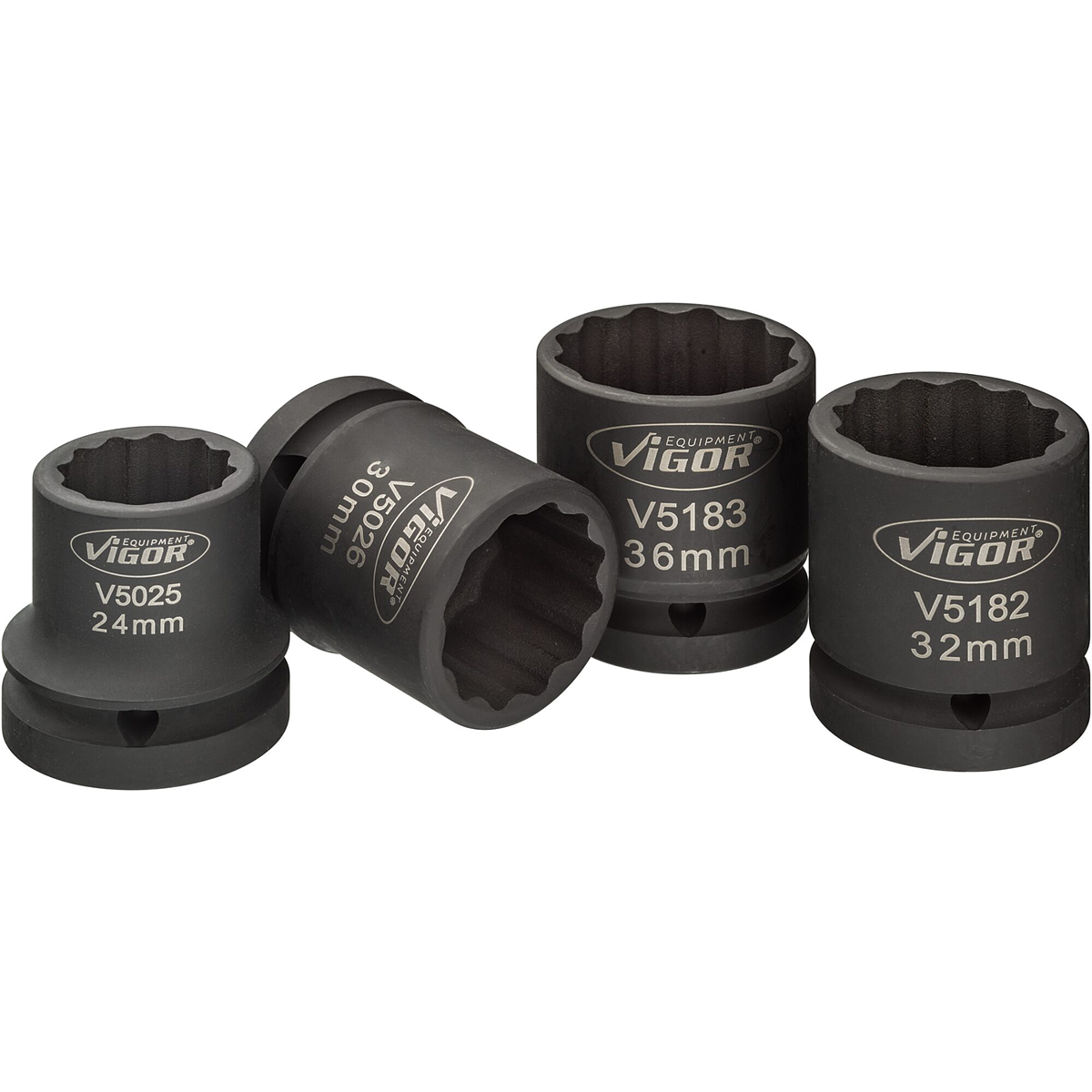 Laser 4618 Kraft-Steckschlüssel, 24 Mm, Mit 3/4-Zoll-Antrieb – Aus Chrom-Molybdän Für Industrieeinsatz